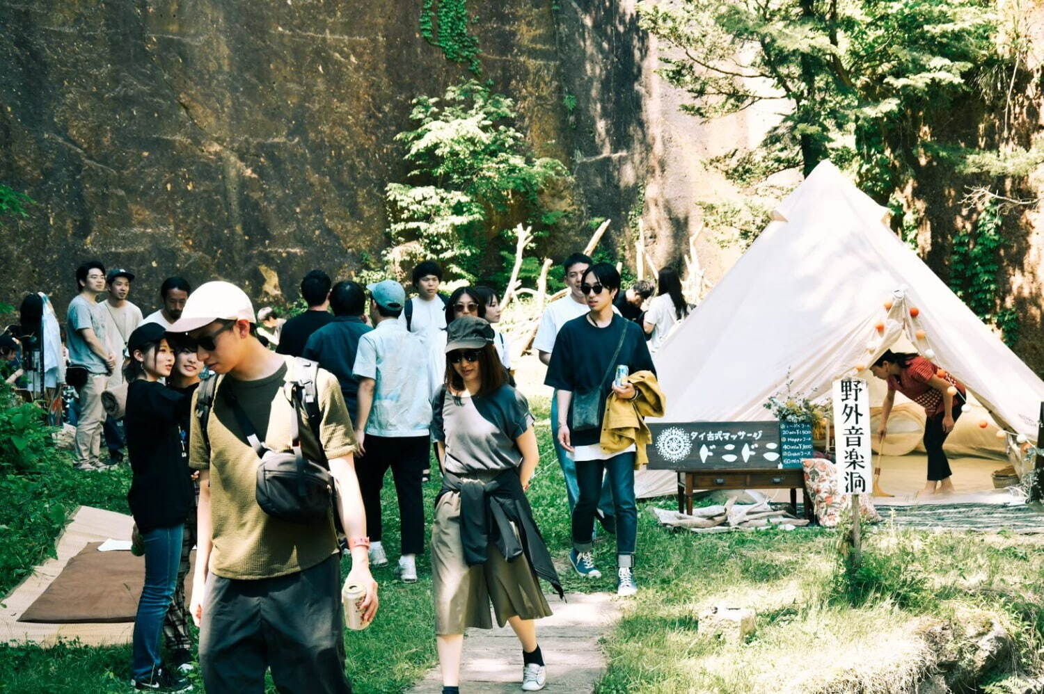 野外音楽フェス「岩壁音楽祭 2022」山形で、高さ50mの“断崖絶壁”が舞台｜写真9