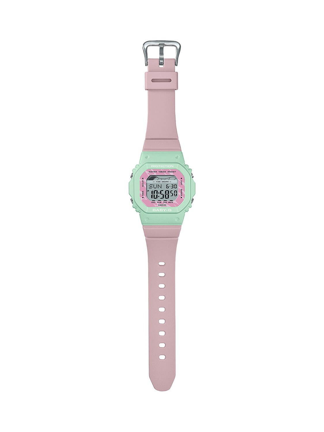 BABY-G、パステルカラー＆クリアパーツの新作腕時計「BLX-565 