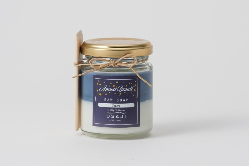 石鹸｜オサジ“半熟せっけん”ローソープに「夜空」イメージの新作、アミューズ ボーテ限定発売