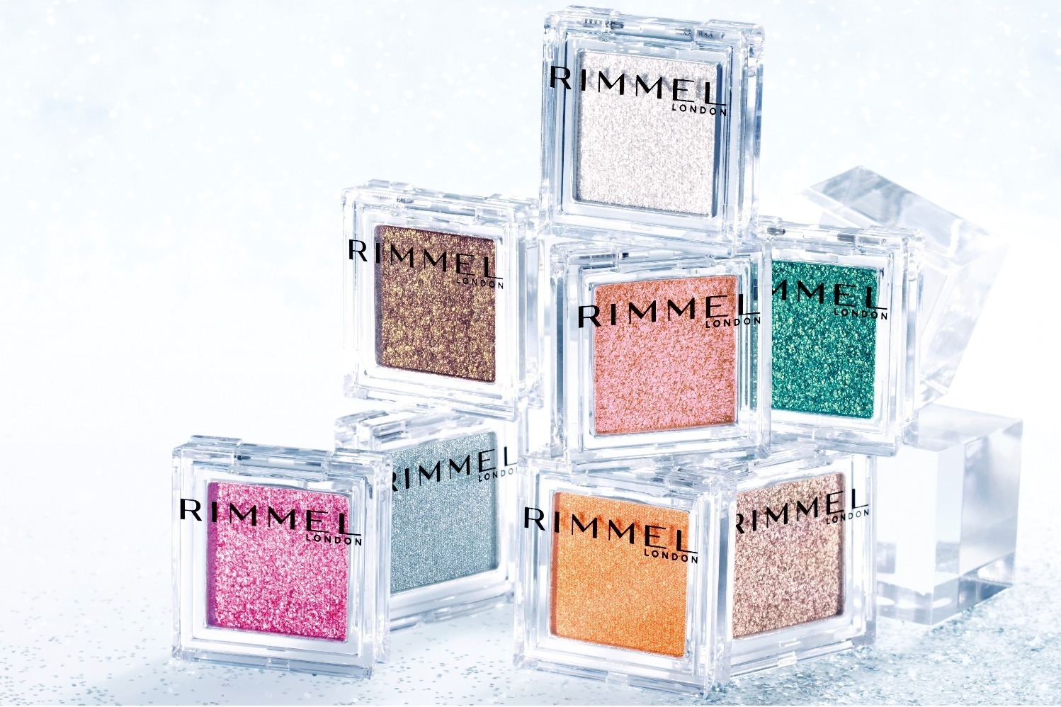 リンメル22年夏コスメ - “キラツヤ”パール配合の単色アイカラー、クリアな発色の全16色