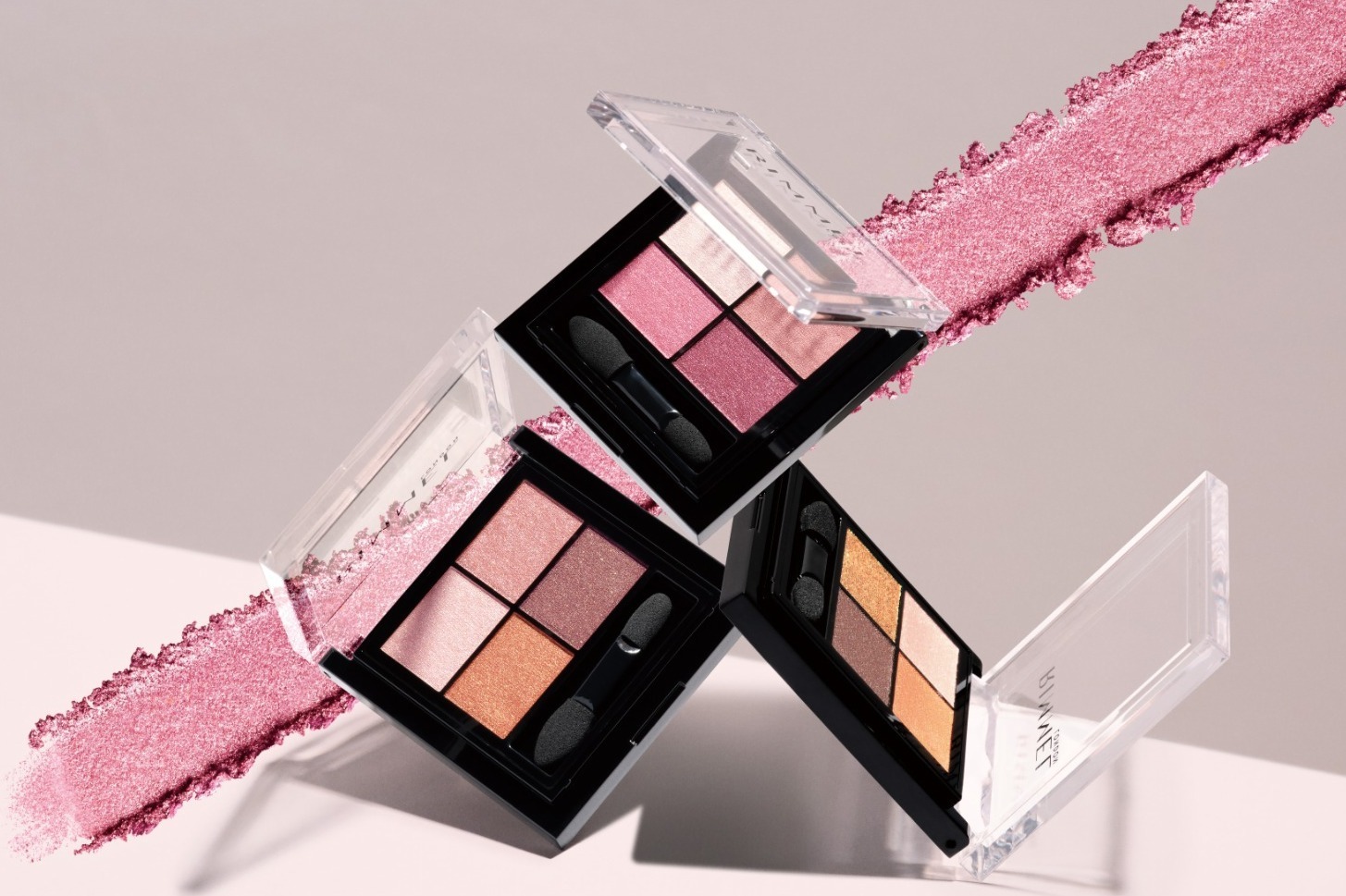 アイパレット｜リンメル22年秋コスメ、“パール煌めく”4色アイパレ「ワンダー エバー アイシャドウ」新発売