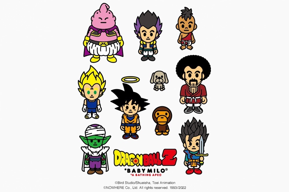 ア ベイシング エイプ×「ドラゴンボールZ」“ベイビーマイロ風”魔人ブウ 