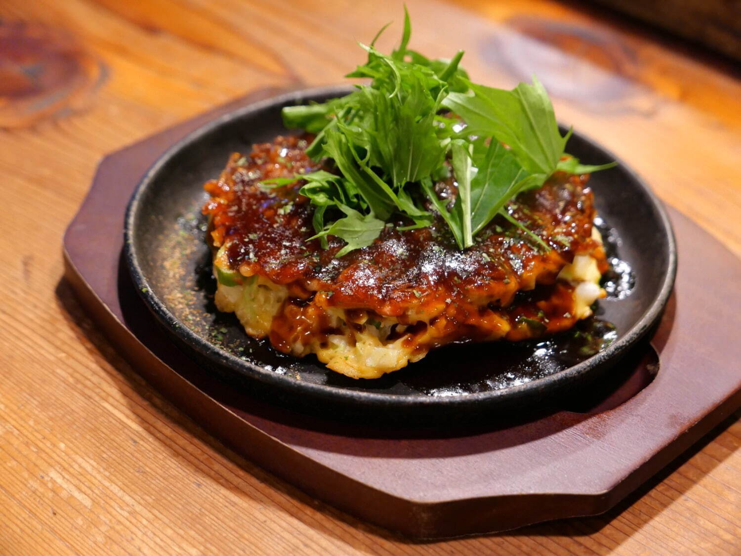 コアラ食堂「黒豚バラ肉玉 お好み焼き」
