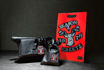 ディーゼルのクリスマスギフト - マスターピースとのコラボバッグや、ニコラが手掛けたコレクション