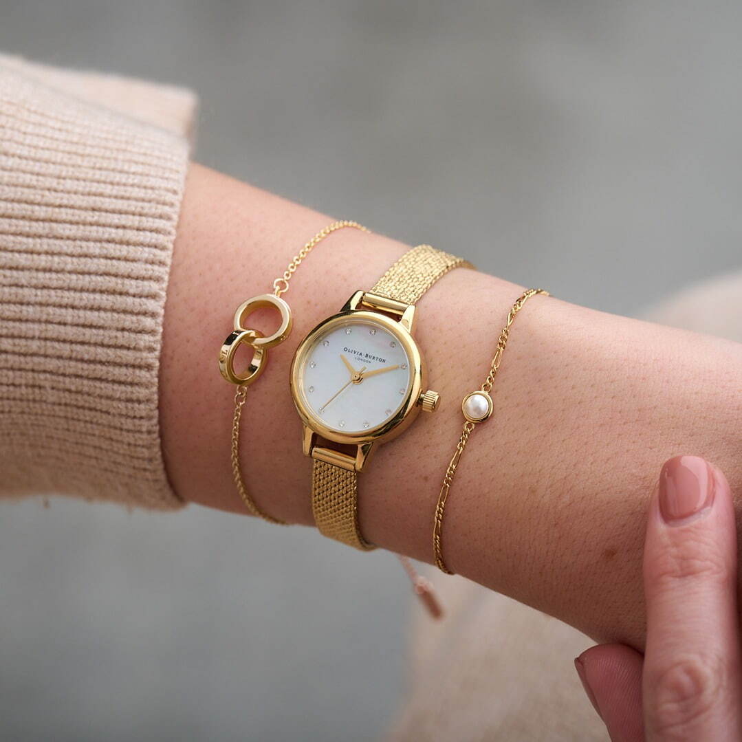 オリビア・バートン新作腕時計、メタルブレスレットの「クラシックス」やブレスレット付きギフトセット ファッションプレス