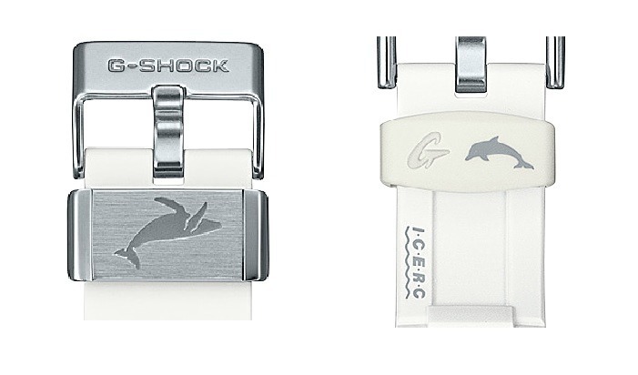 G-SHOCK&BABY-Gにイルカとクジラが描く"虹"モチーフの腕時計、レインボーカラーのベゼル｜写真7