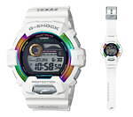 G-SHOCK&BABY-Gにイルカとクジラが描く"虹"モチーフの腕時計、レインボーカラーのベゼル｜写真1