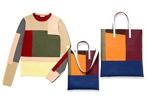 シーバイクロエ新作“鮮やか”カラーブロックのシャツドレスやトートバッグ、アップサイクル素材で