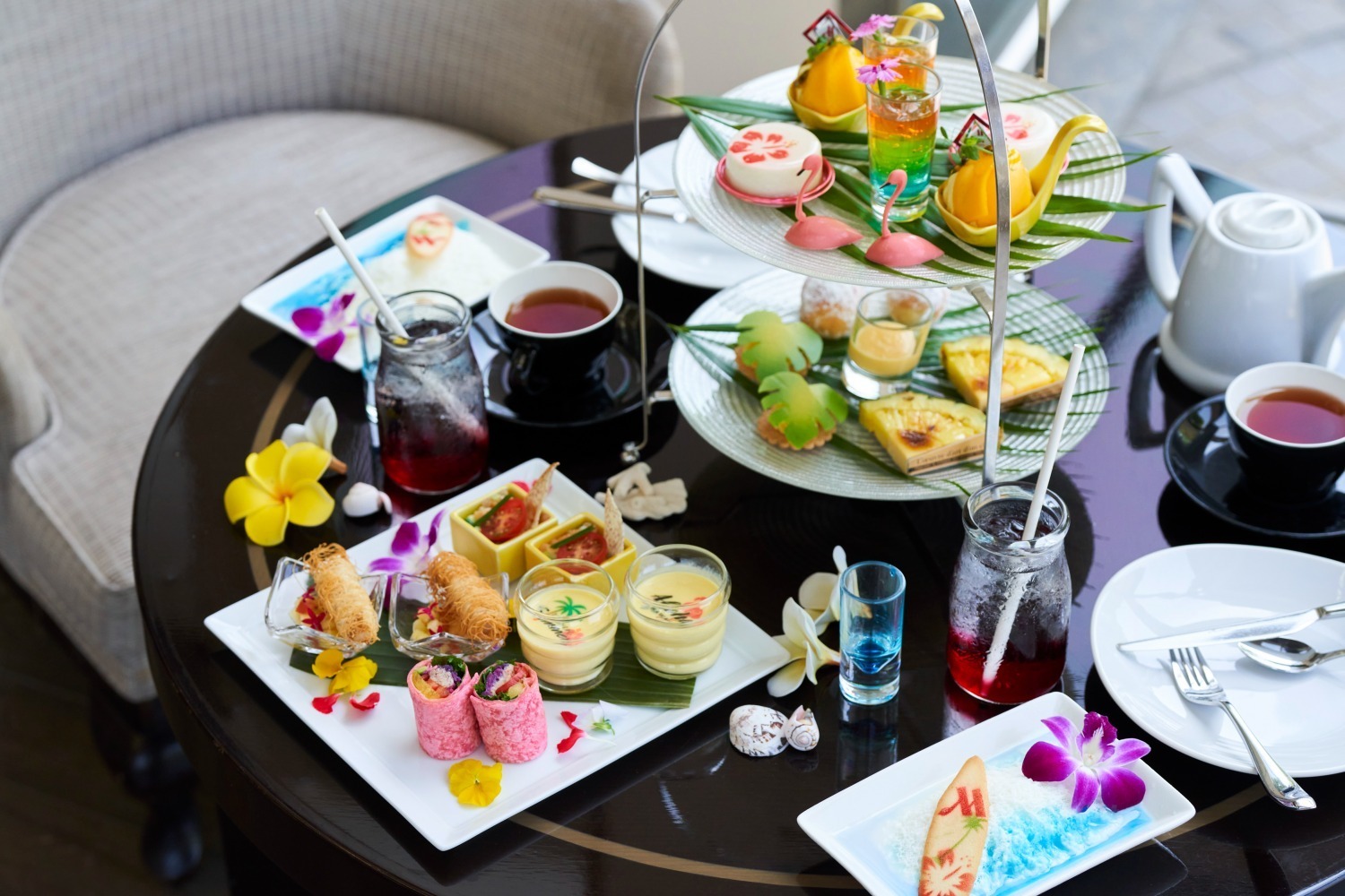 ハワイ｜東京マリオットホテル「ハワイ」着想アフタヌーンティー、“ふわふわ”シェイブアイスなど南国スイーツ