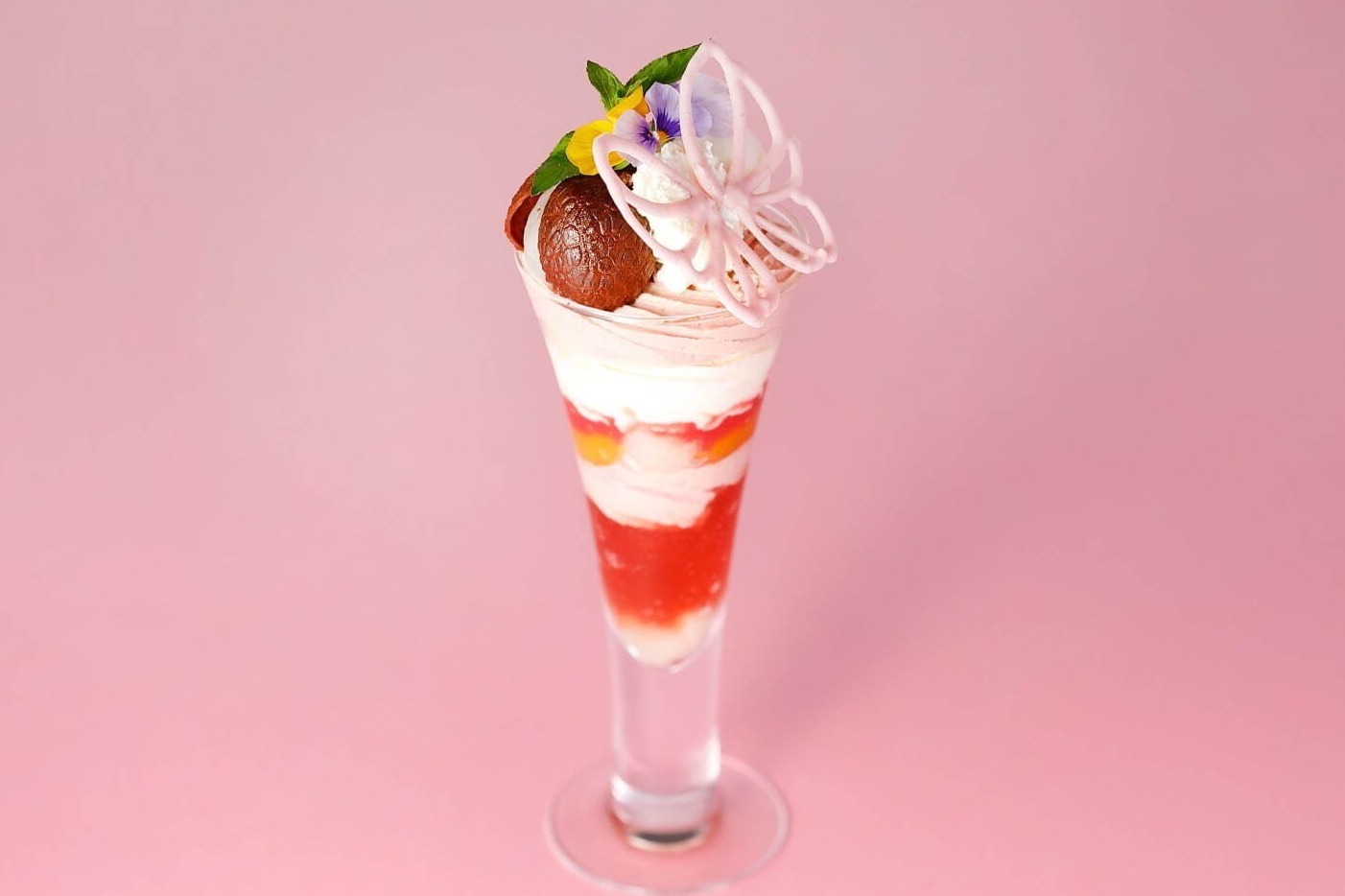 パルフェ｜資生堂パーラー 自由が丘店"爽やかなジャスミン＆ライチ"が香る限定オリエンタルパフェ