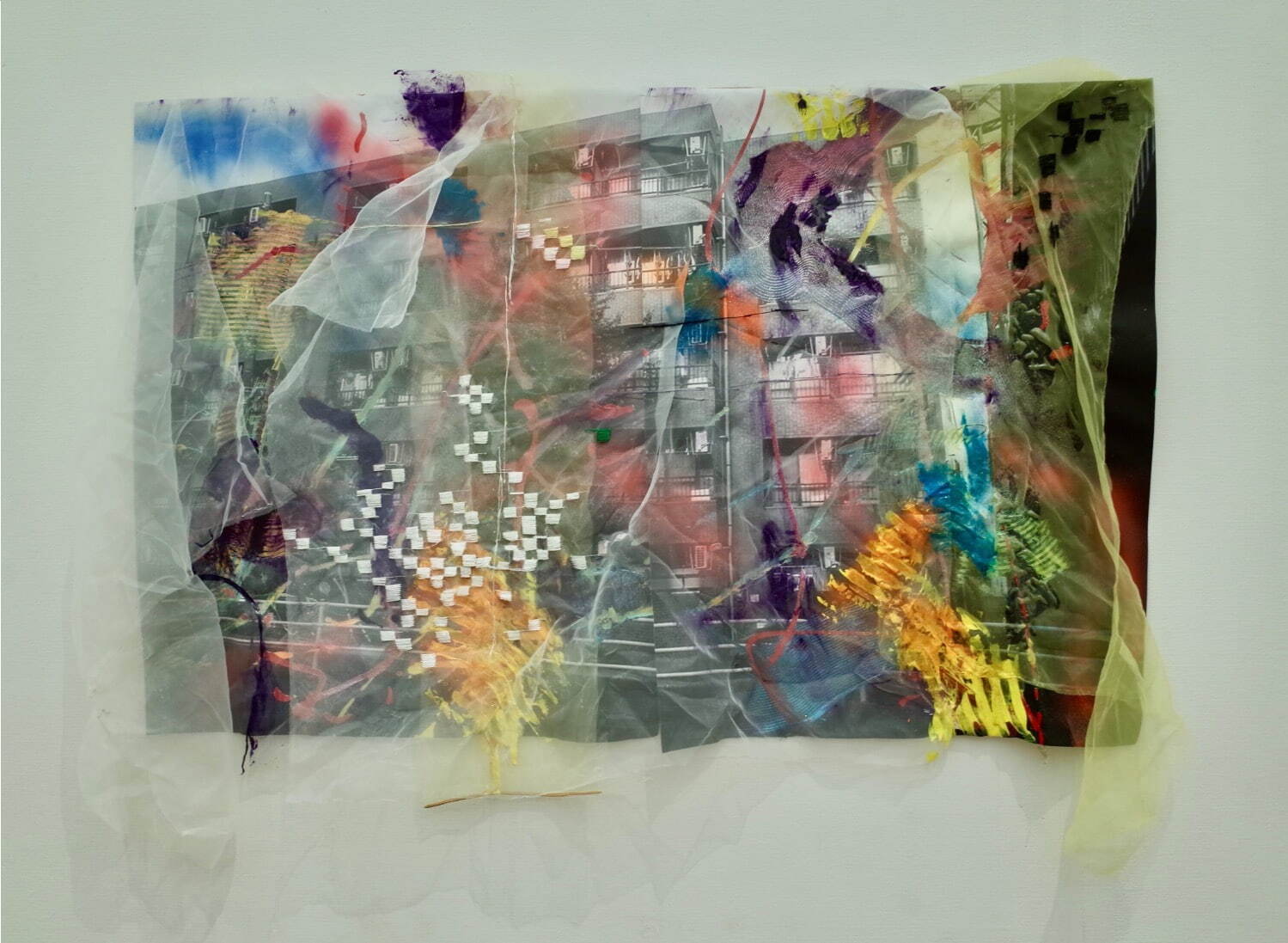 《Playing Field 05》2021年 ミクストメディア