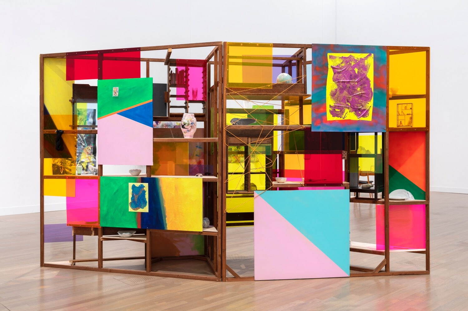 《Playing Field 00》2020年 ミクストメディア