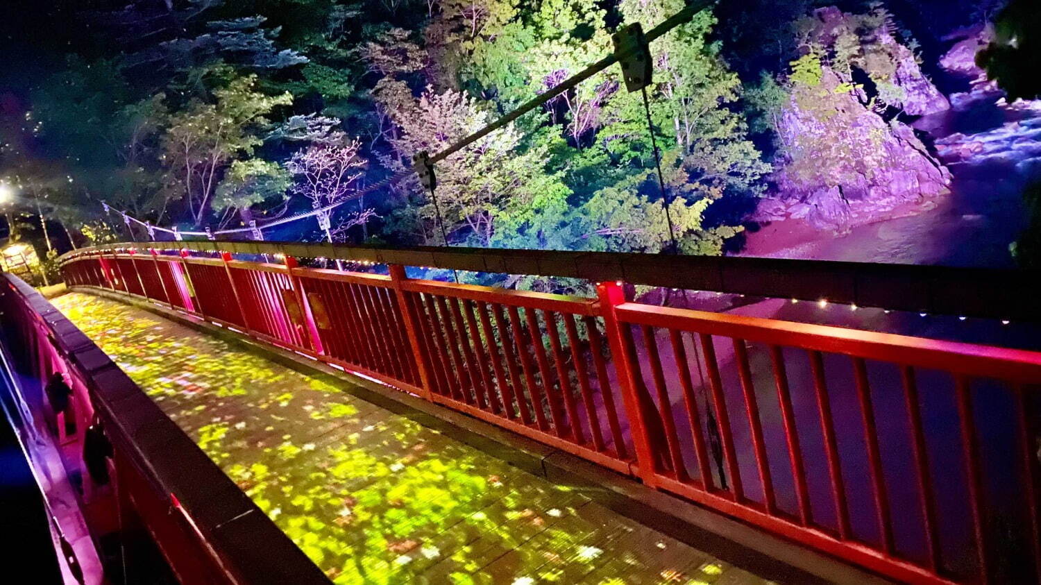 北海道・定山渓温泉のライトアップイベント、自然と光が融合する幻想的なナイトウォーク｜写真4