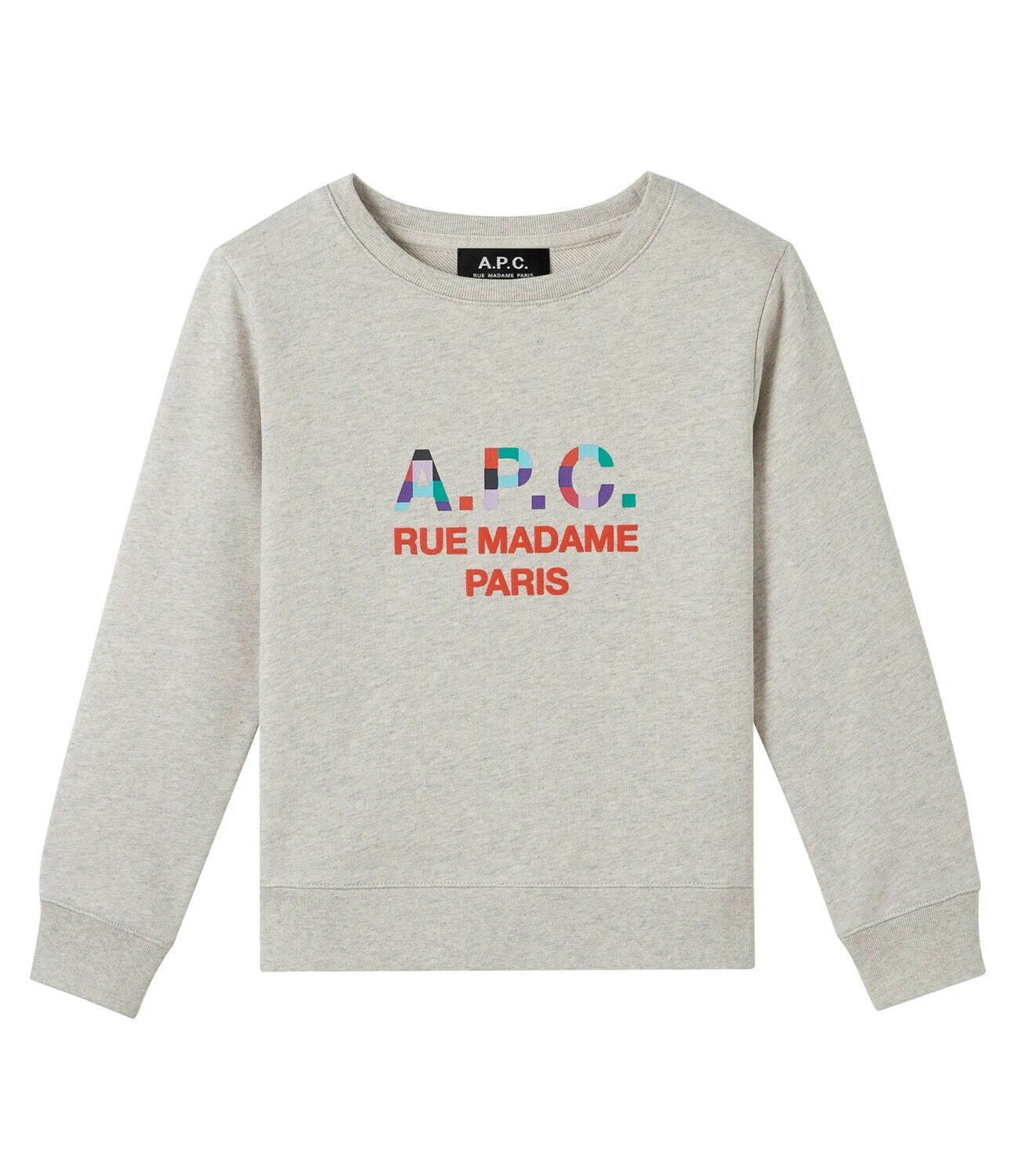 A.P.C.のキッズウェア新作“ルービックキューブ風”カラフルロゴのTシャツ＆スウェット｜写真8