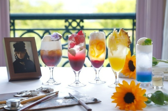 エドゥアール・マネ｜モネやゴッホの“名画を味わう”ドリンクが京都・長楽館で、『睡蓮』着想のソーダフロートなど全5種