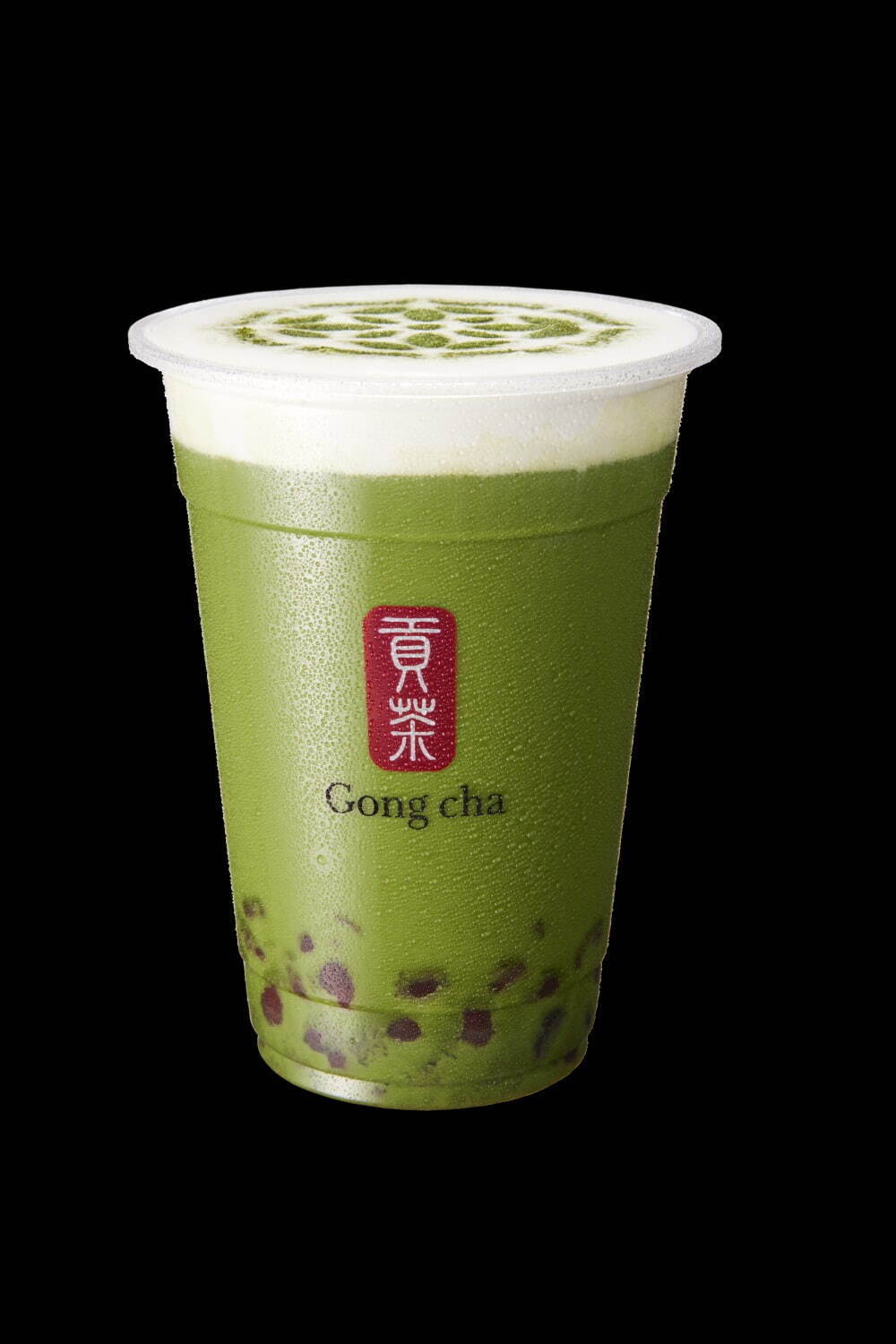 ゴンチャ(Gong cha) 特撰 一番摘み抹茶 ミルクティー＆フローズン｜写真4