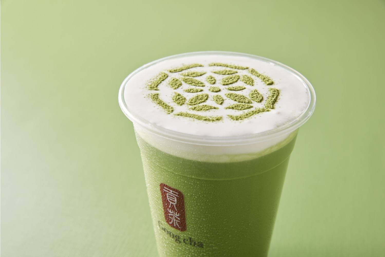 ゴンチャ(Gong cha) 特撰 一番摘み抹茶 ミルクティー＆フローズン｜写真1