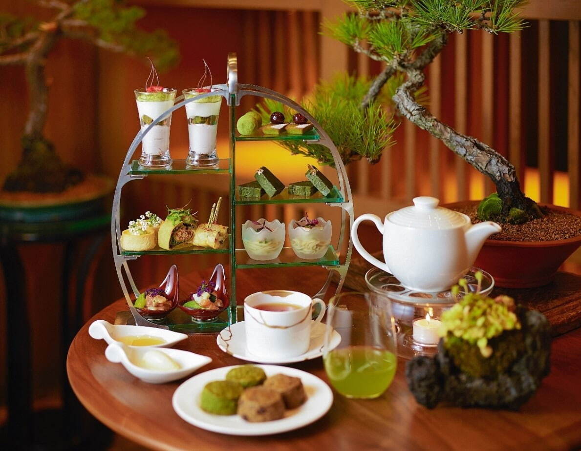 ＜JWマリオット・ホテル奈良＞最高品質の緑茶を用いた“新緑”アフタヌーンティー