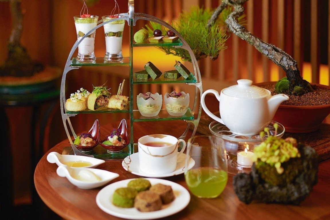 抹茶アフタヌーンティー｜JWマリオット・ホテル奈良“新緑”アフタヌーンティー、最高品質の緑茶を用いたスイーツ＆お茶のコース