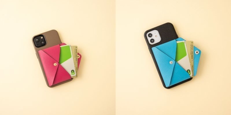 ラルコバレーノ”封筒型ポケット”付きiphoneケースにiPhone 13モデル、全13色展開｜写真3