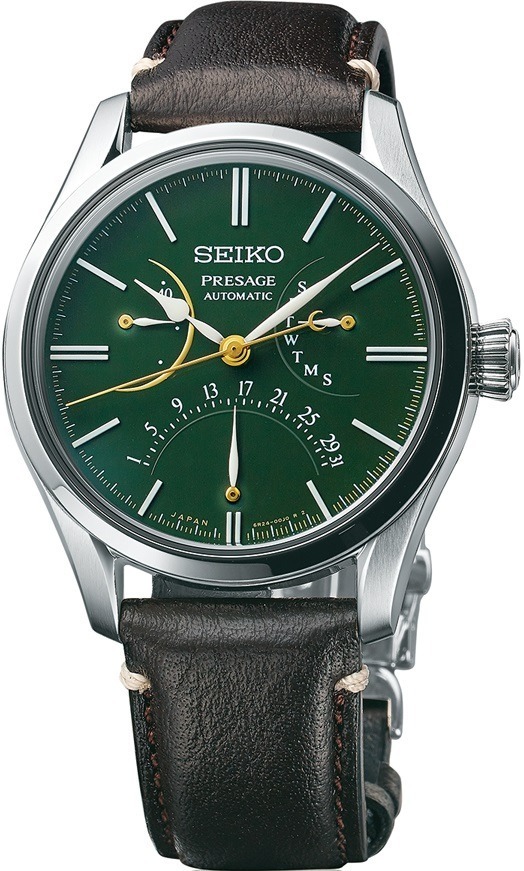 セイコー プレザージュから緑の漆塗りダイヤルを採用した限定腕時計、金沢の苔庭を表現｜写真7