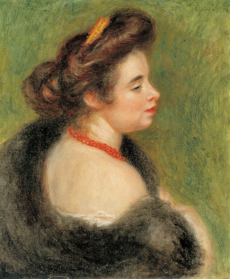 ピエール＝オーギュスト・ルノワール《モーリス・ドニ夫人》 1904年