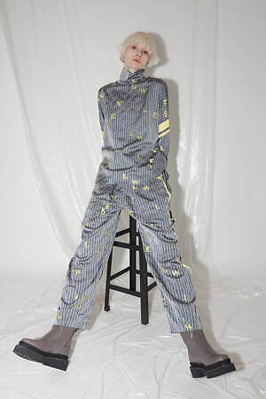 カミシマチナミ イエロー(KAMISHIMA CHINAMI YELLOW) 2022-23年秋冬ウィメンズコレクション  - 写真14