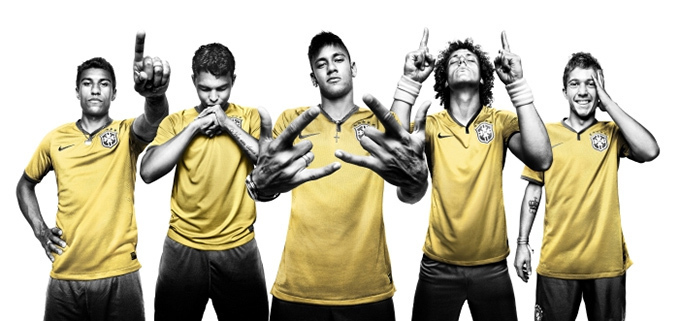NIKEがサッカー・ブラジル代表の新ユニフォームを発表 - シンプルで
