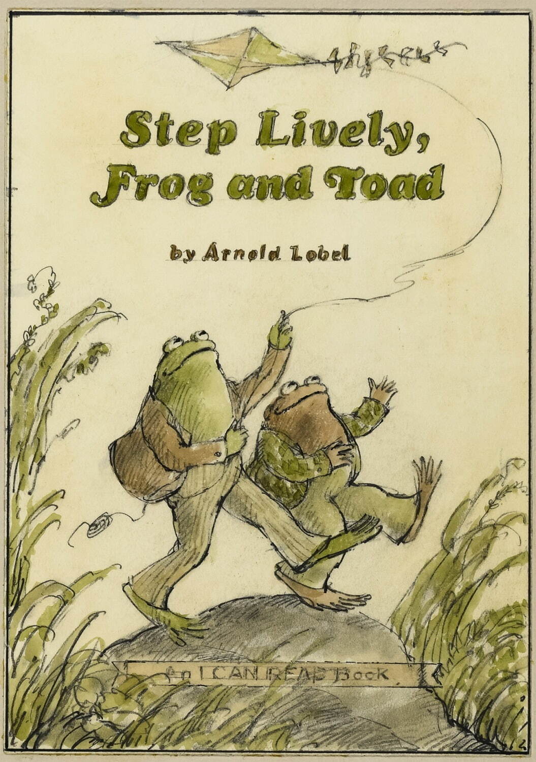 『ふたりはきょうも』1979、表紙下絵
Courtesy of the Estate of Arnold Lobel.