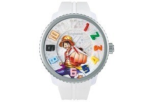 テンデンスとワンピースのコラボ腕時計、ルフィ＆シャンクス描き下ろしグラフィック入りダイヤル