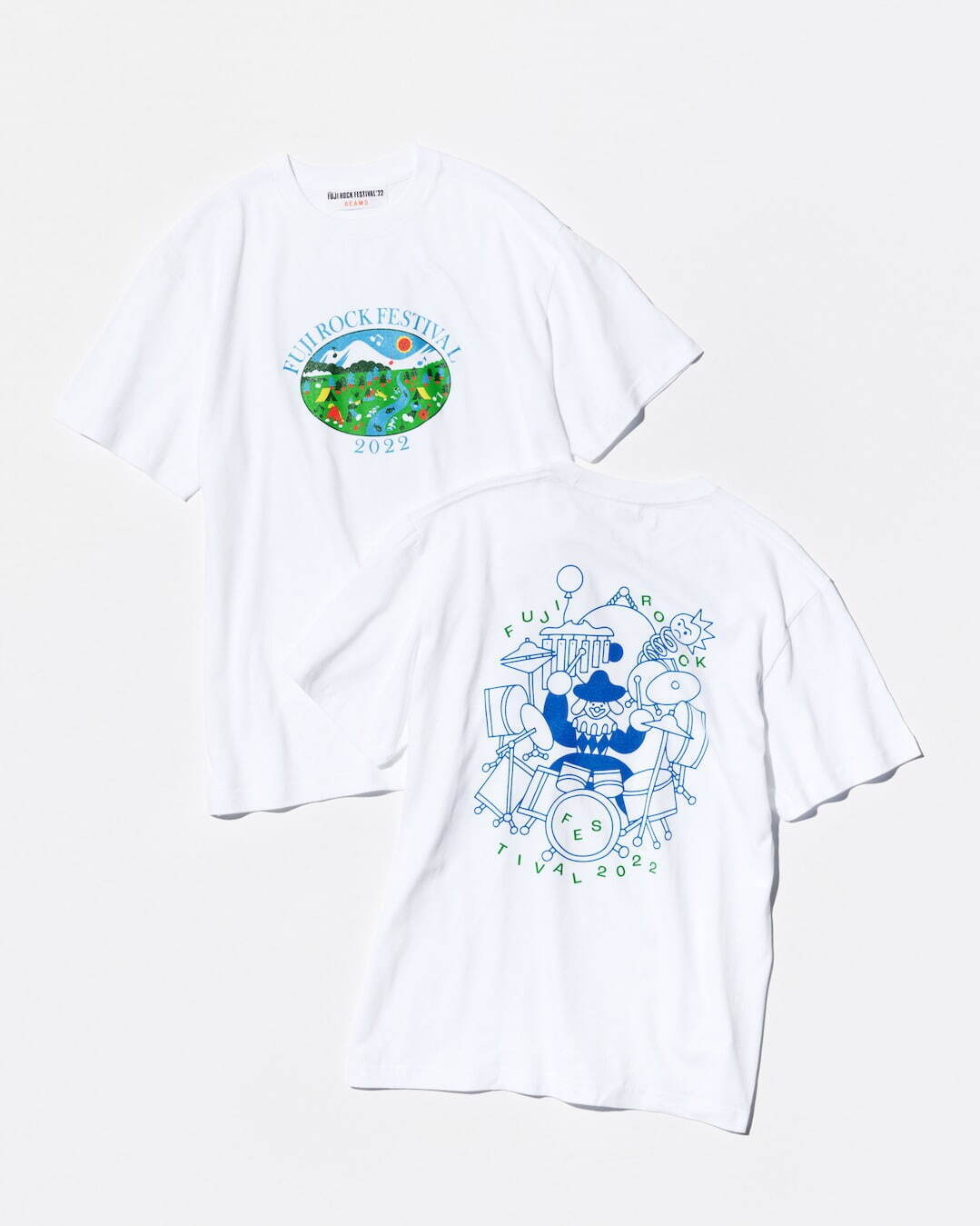 フジロックフェスティバル '22×ビームスのTシャツ、山瀬まゆみら7組のアーティストとコラボ｜写真8