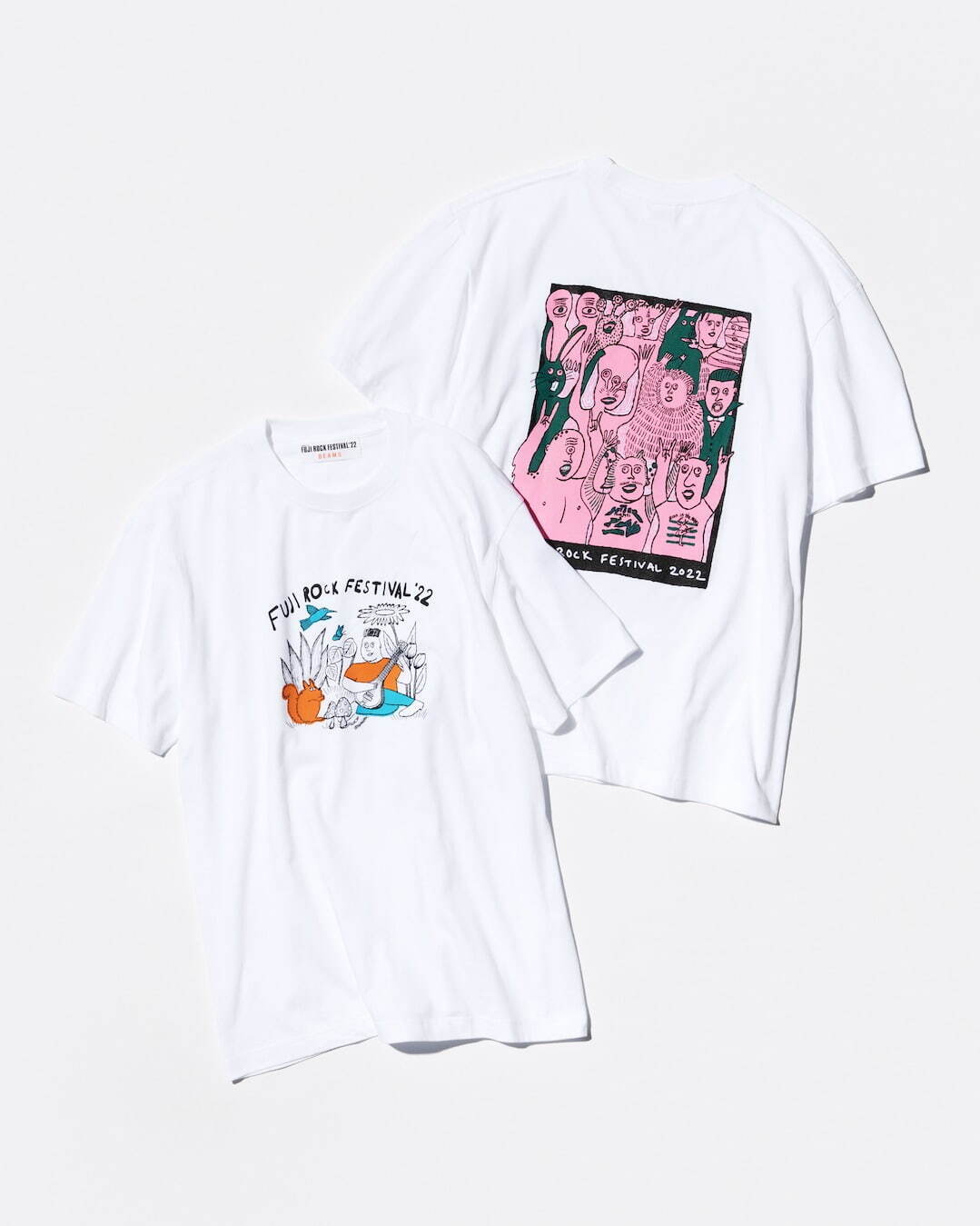 フジロックフェスティバル 22 ビームスのtシャツ 山瀬まゆみら7組のアーティストとコラボ ファッションプレス