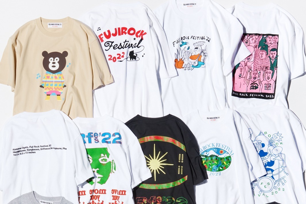 フジロックフェスティバル 22 ビームスのtシャツ 山瀬まゆみら7組のアーティストとコラボ ファッションプレス