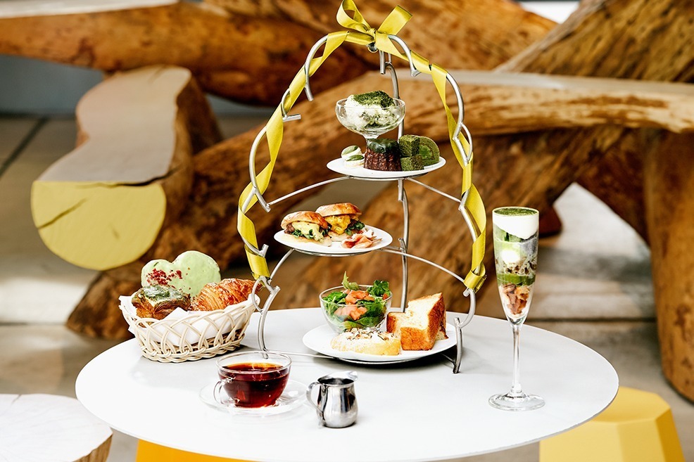 抹茶アフタヌーンティー｜渋谷「パンとエスプレッソとまちあわせ」抹茶アフタヌーンティー、濃厚クリームのティラミスやミニパフェ