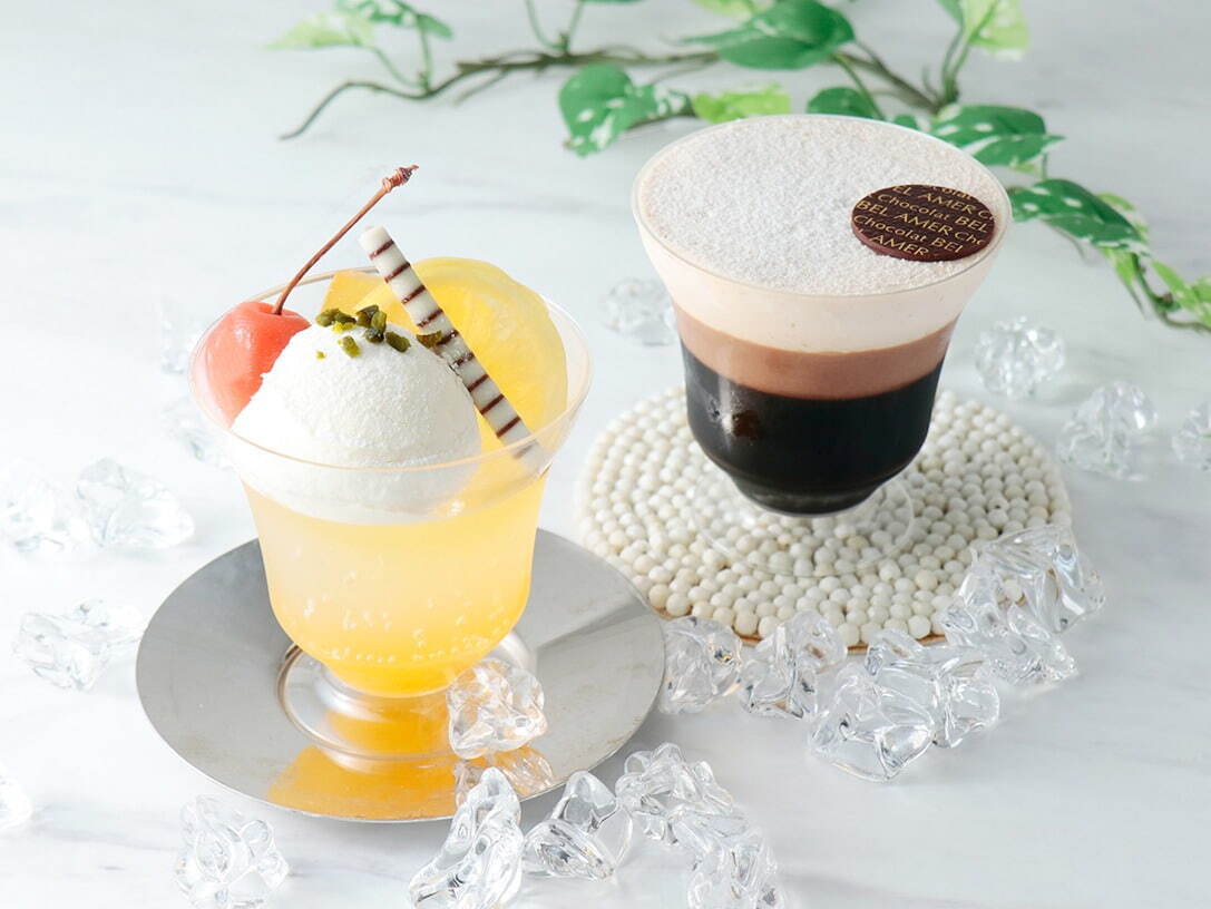 左)「ジュレ レモンソーダ」540円
右)「ジュレ カフェショコラ」540円