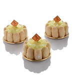 フレデリック・カッセル”ネクタイやひげ”モチーフを飾ったケーキ＆アプリコットの限定タルト｜写真5