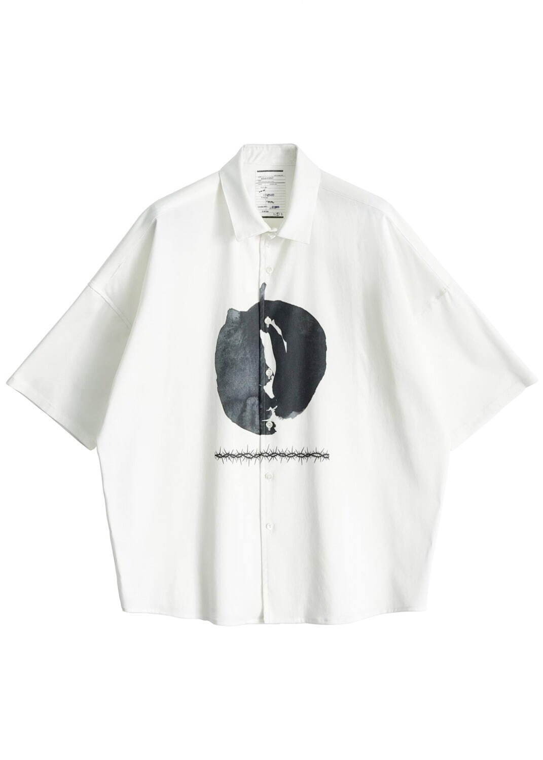 シャリーフ新作“アップル＆ワイヤー”グラフィックのTシャツ、ワイドシルエットのデニムパンツも｜写真19