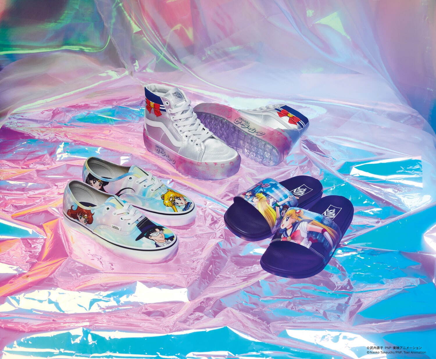 VANS×美少女戦士セーラームーン コラボスニーカー (付属品付)