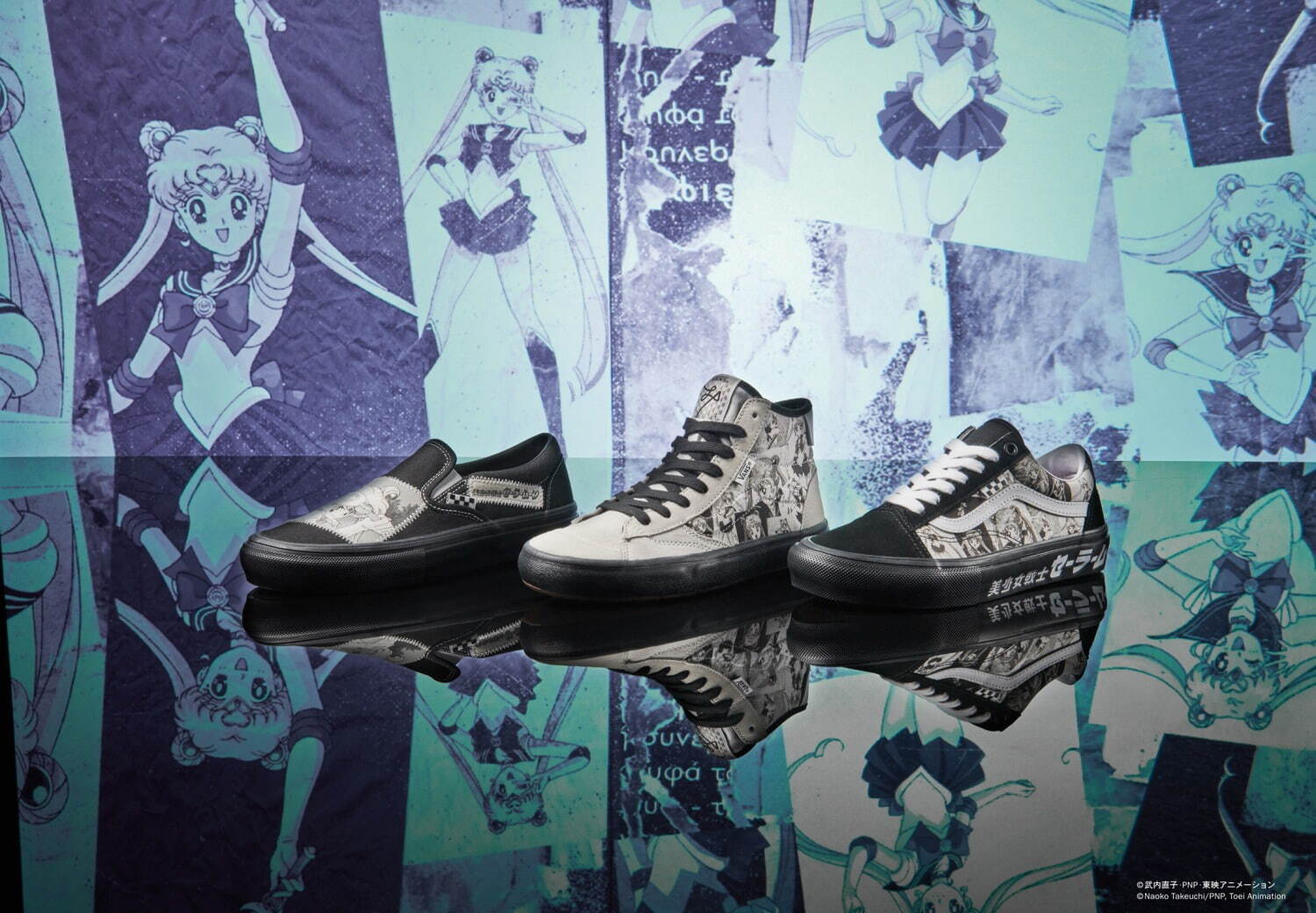 Vans セーラームーンコラボ オールドスクールオーバートCC