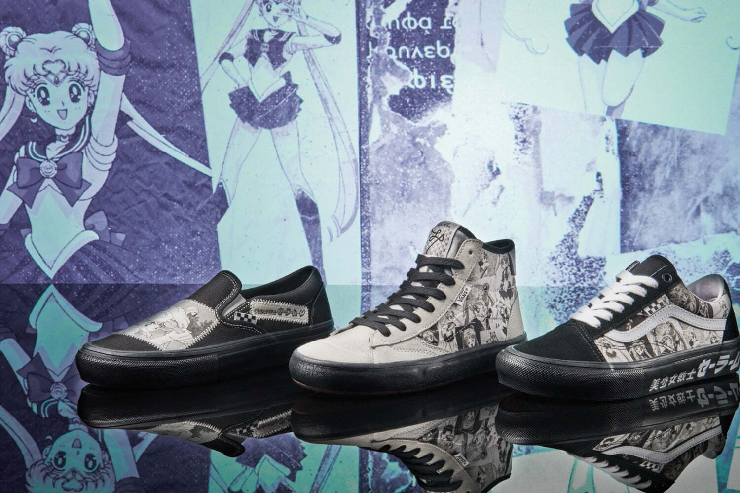 VANS × 美少女戦士セーラームーン Sk8-Hi 24.5cm バンズ