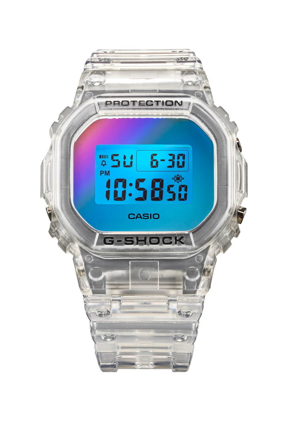 G-SHOCK、光を受けてレインボーに輝く新作シリーズ「イリデセント ...