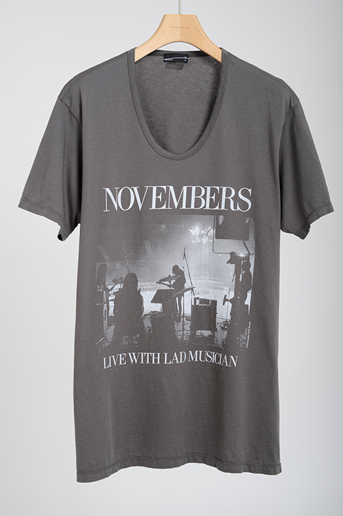 ラッド ミュージシャン×ザ・ノーベンバーズ フォトTシャツ発売 コピー