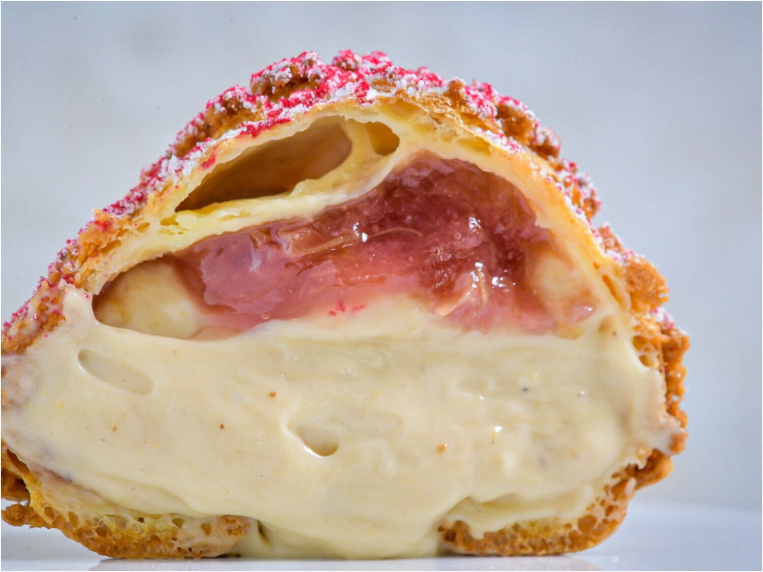 「バラのシュークリーム」“食べられる”最高級国産バラジャム入りクッキーシュー、茗荷谷・レセンシエルで｜写真3