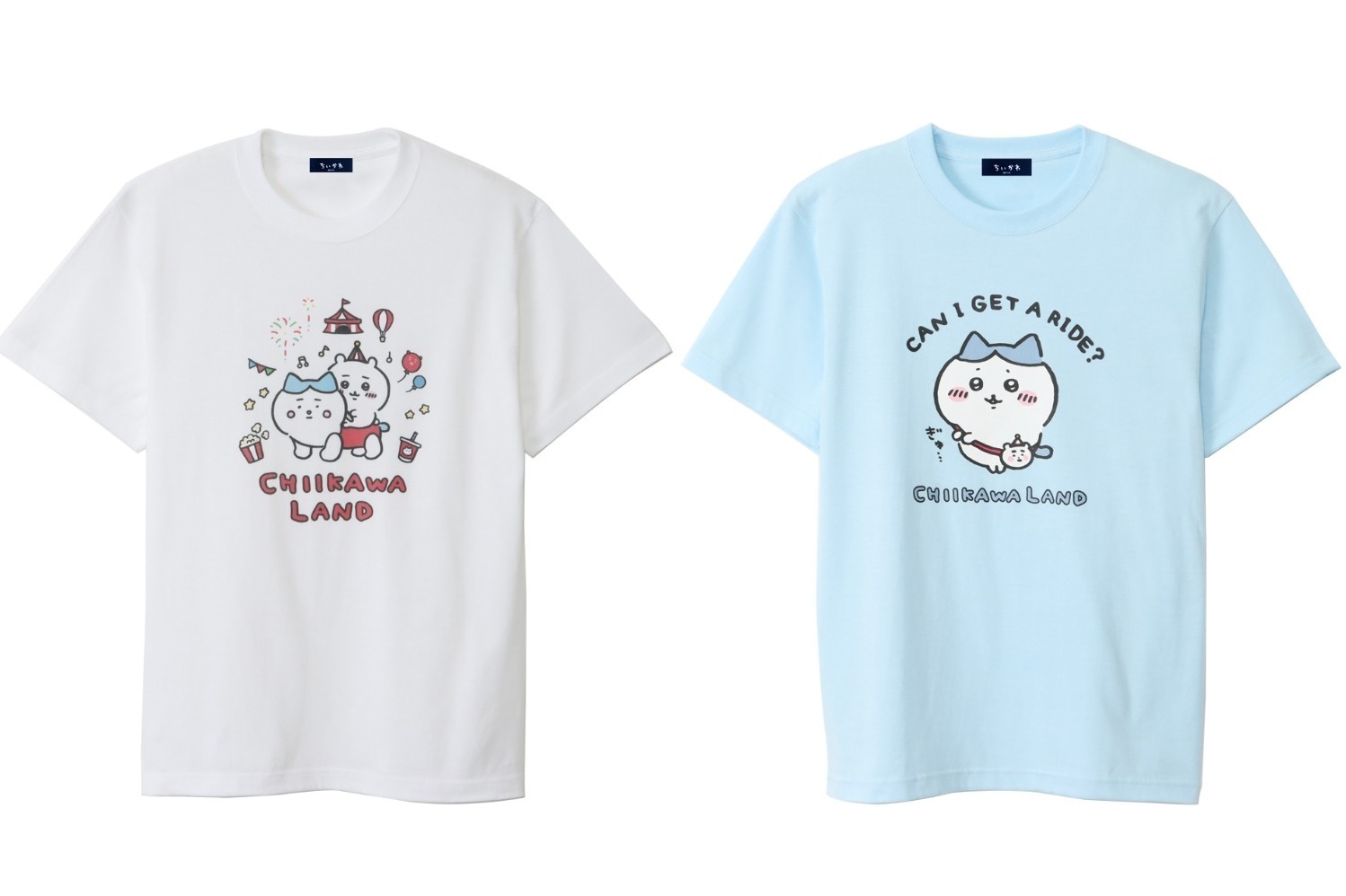 ちいかわらんど 限定の新グッズ ちいかわ ハチワレのtシャツやグラス 福岡パルコの新店舗にも ファッションプレス