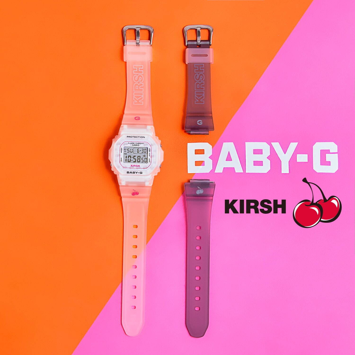 コムデギャルソン BABY-G ベイビージー G-SHOCK Gショック ピンク