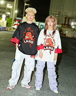 galfy ガルフィー　milkboy コラボ セットアップ　ジャージ　LAND ランド バイ ミルクボーイ×ガルフィー、ガルフィードッグ