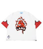 ランド バイ ミルクボーイ×ガルフィー、犬のアイコンキャラのコラボTシャツ＆セットアップ｜写真19