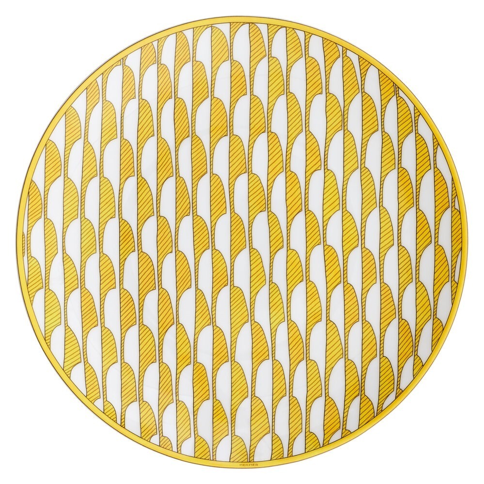 エルメス“パッチワークが美しい”カシミア製ベッドカバー＆太陽の輝きを放つテーブルウェア｜写真23
