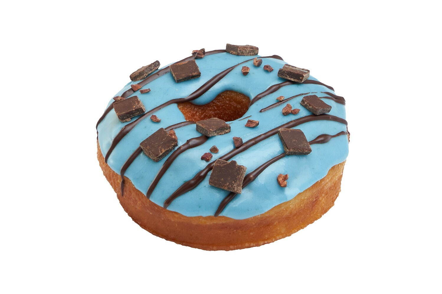 メール便送料無料対応可】 チョコミントアイスケーキ６号 ドーナッツ型