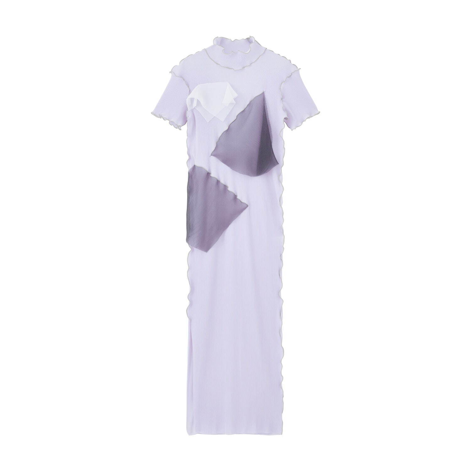 see-through short sleeve high neck 30,800円